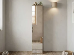Spiegelschrank Projekt X Emob - Artisan Oak - 30x193x34 cm - Spiegelglas