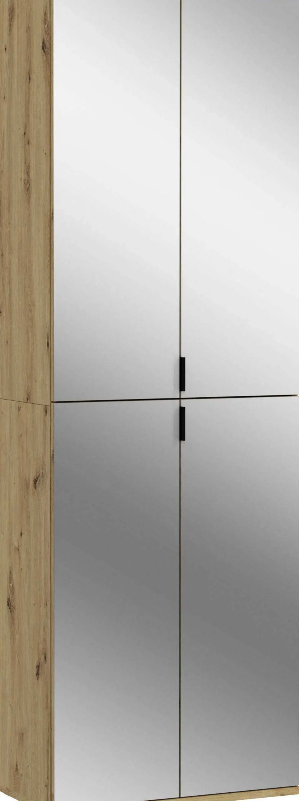 Spiegelschrank Projekt X Emob - Artisan Oak - 61x193x34 cm