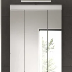 Spiegelschrank Scout Xonox - hochwertiger Weiß-Hochglanz - 60x79x18 cm