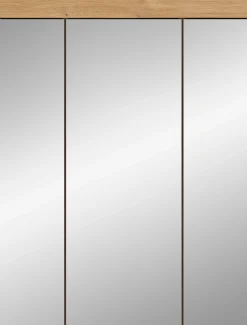 Spiegelschrank Scout Xonox - Salbeigrün & Artisan Eiche - 60x79x18 cm