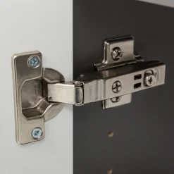 Spiegelschrank Vikas 100cm 3 Türen mit Beleuchtung - anthrazit