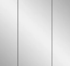 Spiegelschrank Vira Xonox - Weiß Melamin - 82x77x18 cm