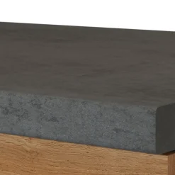 Spüle Sorrella 110cm für Geschirrspüler 1 Tür - Eiche/Graphit