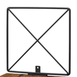 5-stöckiges Eckregal - schwebendes, wandmontiertes Design, 6 kg Kapazität