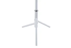 Steh-Garderobe Kassie | Ø48 x 174 cm | Weiß / Metall