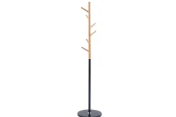 Steh-Garderobe Viola | Ø37 x 172 cm | Buche / Metall