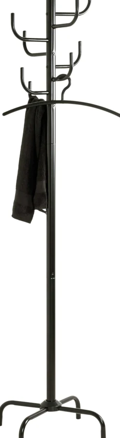 Steh-Garderobe | Ø48 x 180 cm | Schwarz