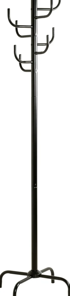 Steh-Garderobe | Ø48 x 180 cm | Schwarz