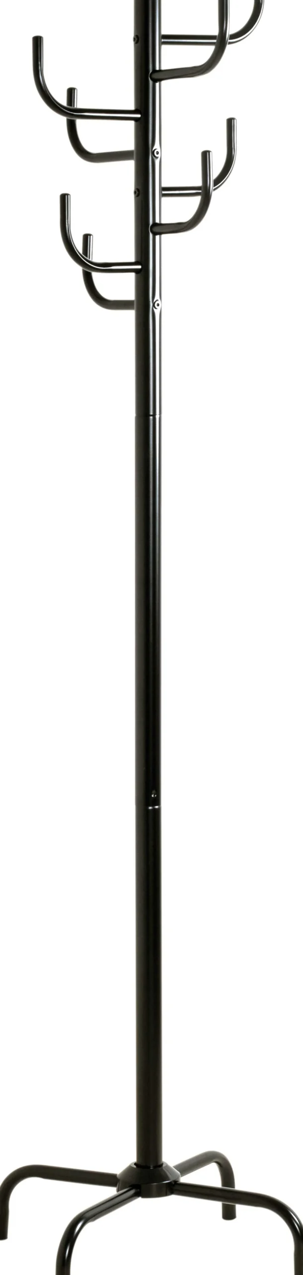 Steh-Garderobe | Ø48 x 180 cm | Schwarz