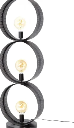 Stehleuchte Ring - 40x30x122cm - Metall - anthrazit