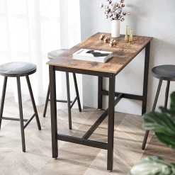 Stehtisch Isolde 120x60 industrial - braun/schwarz