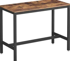 Stehtisch Isolde 120x60 industrial - braun/schwarz