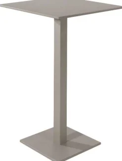 Stehtisch Prada - Aluminium beige - 70x70x108cm