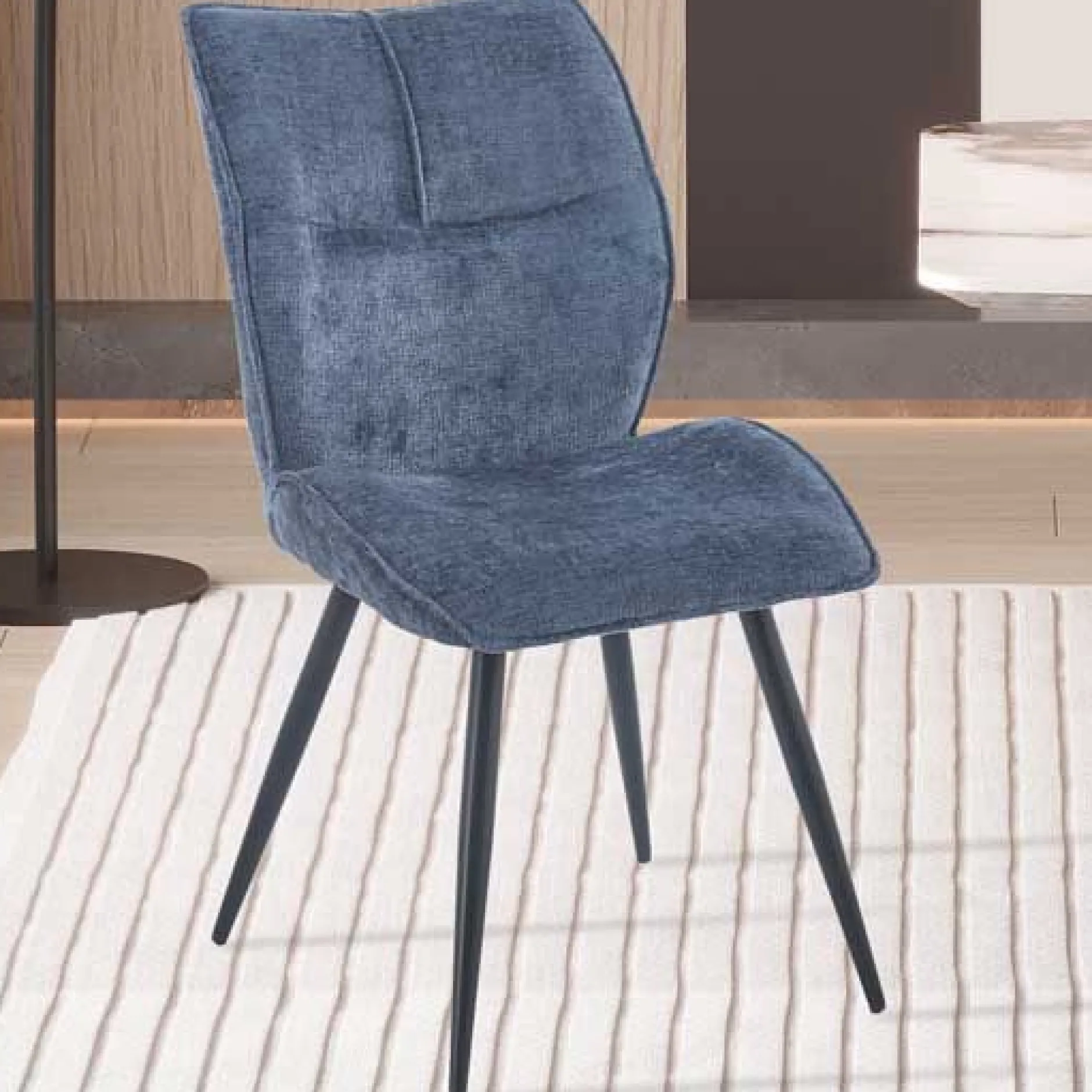 Stoel 'Faye' Davis Perfekte Harmonie 77 Blauw