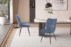 Stoel 'Faye' Davis Perfekte Harmonie 77 Blauw
