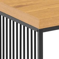 Strington Beistelltisch - 40x40x42 cm - Wildeiche/schwarz