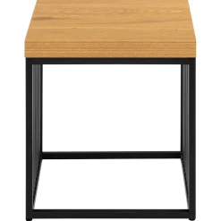 Strington Beistelltisch - 40x40x42 cm - Wildeiche/schwarz