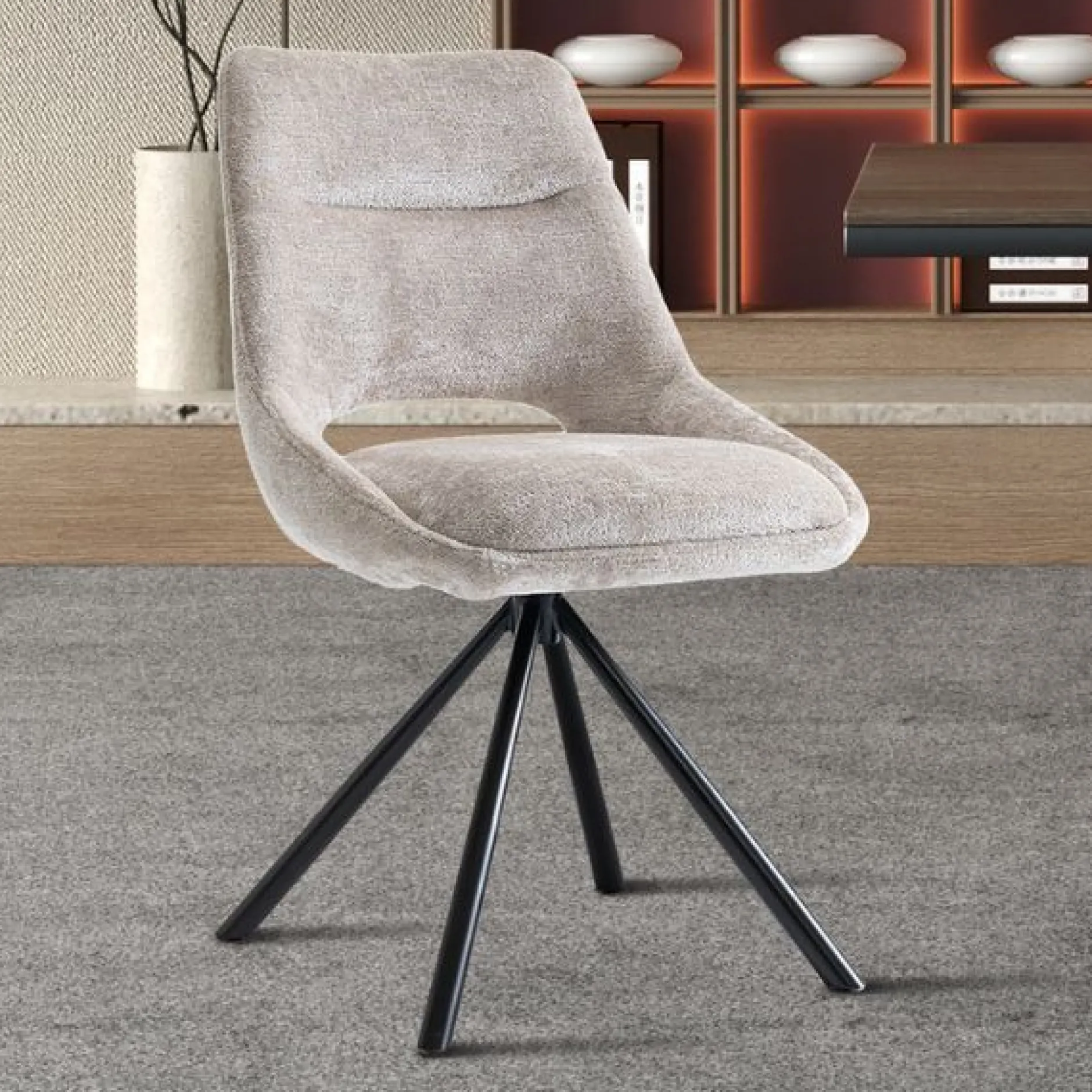 Stuhl Dante | 51 x 60 x 86 cm | Beige