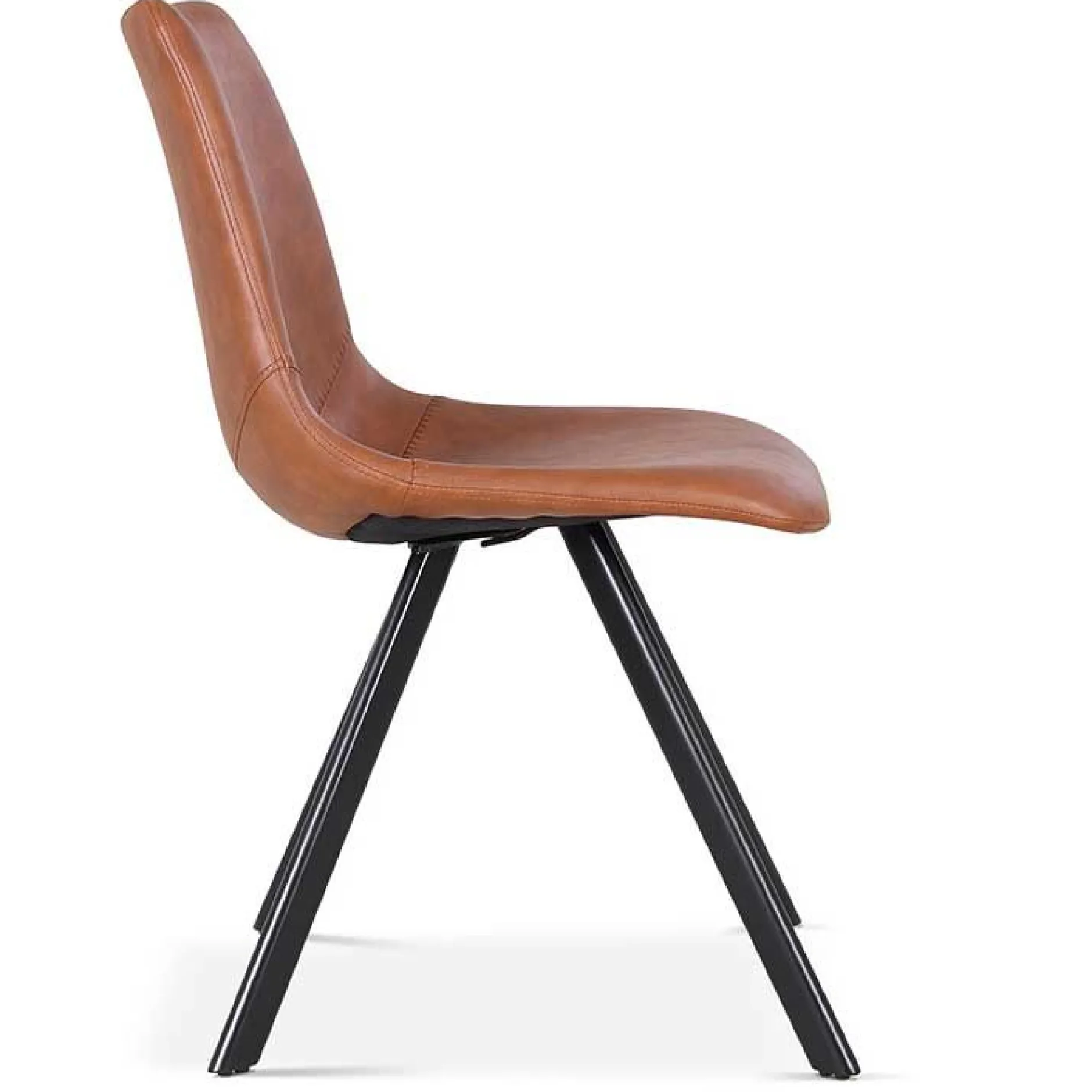 Stuhl Emmy - Cognac