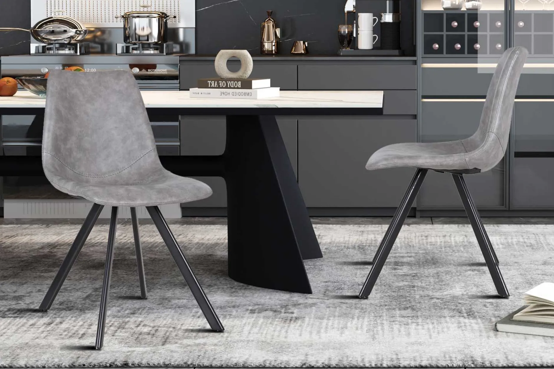 Stuhl Emmy - grau