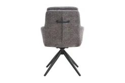 Stuhl Isolde | 59 x 65 x 93 cm | Dunkelgrau