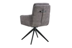 Stuhl Isolde | 59 x 65 x 93 cm | Dunkelgrau