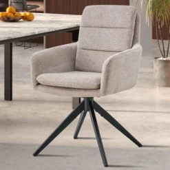 Stuhl Isolde | 59 x 65 x 93 cm | Hellgrau