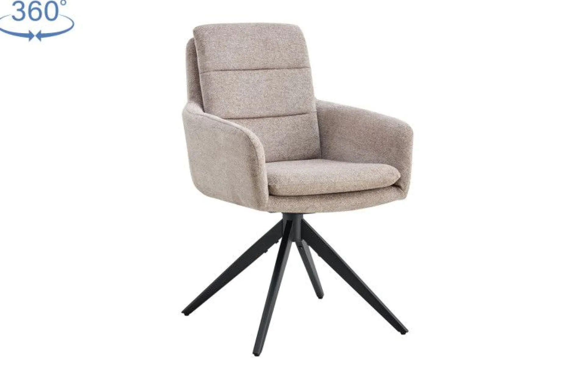 Stuhl Isolde | 59 x 65 x 93 cm | Hellgrau