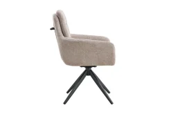 Stuhl Isolde | 59 x 65 x 93 cm | Hellgrau