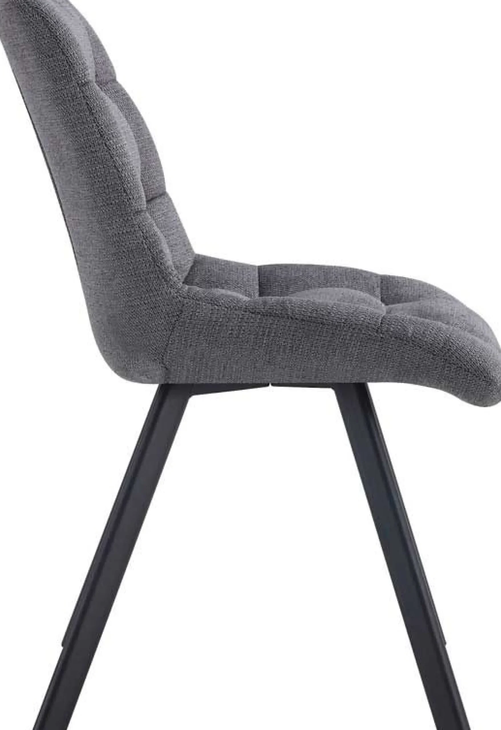 Stuhl Lizzy | 52 x 62 x 89 cm | Dunkelgrau
