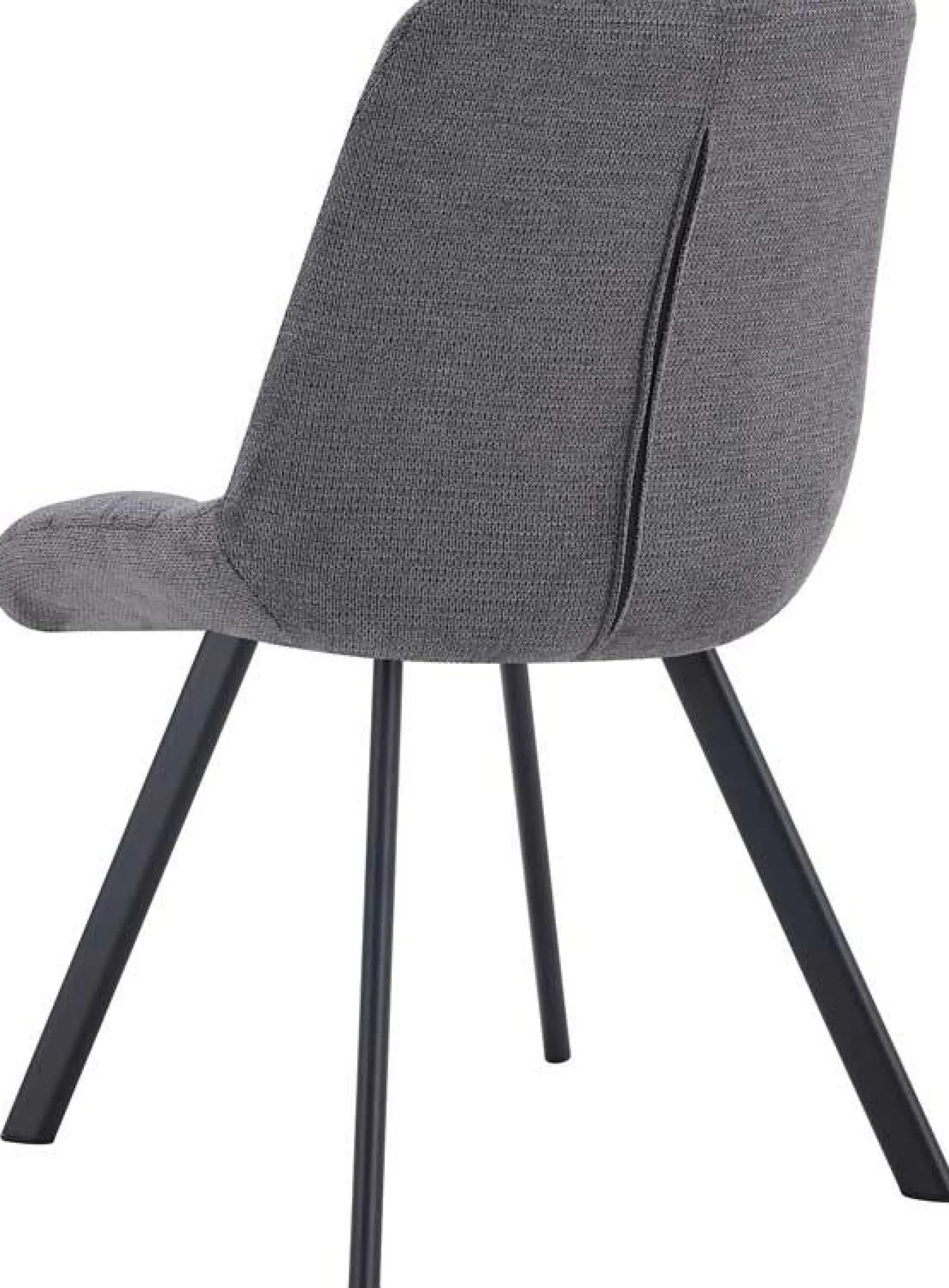 Stuhl Lizzy | 52 x 62 x 89 cm | Dunkelgrau