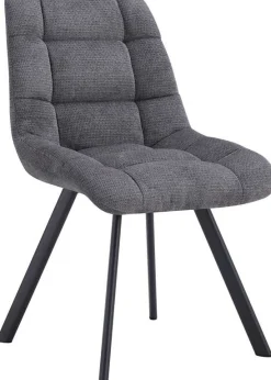 Stuhl Lizzy | 52 x 62 x 89 cm | Dunkelgrau