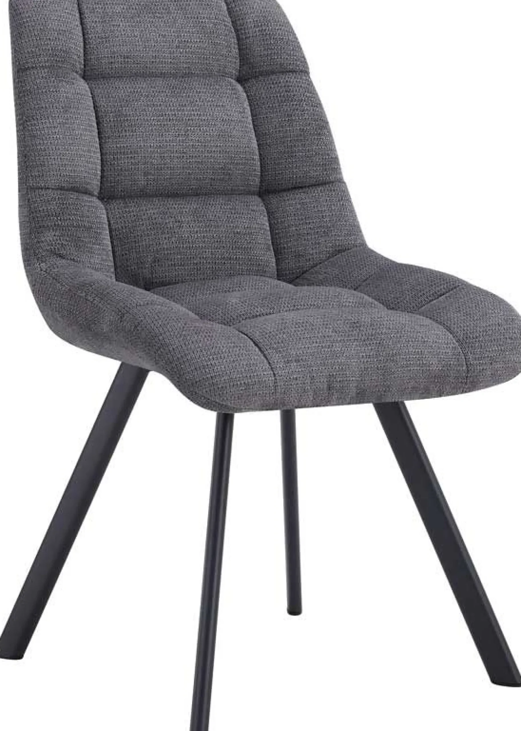 Stuhl Lizzy | 52 x 62 x 89 cm | Dunkelgrau