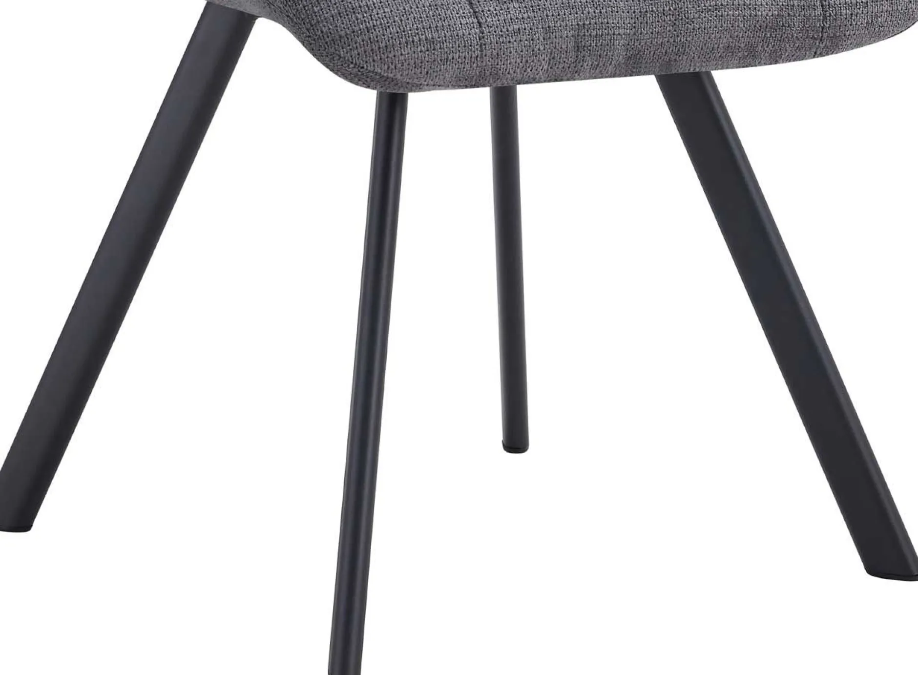 Stuhl Lizzy | 52 x 62 x 89 cm | Dunkelgrau