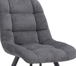 Stuhl Lizzy | 52 x 62 x 89 cm | Dunkelgrau