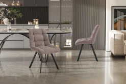 Stuhl Lizzy | 52 x 62 x 89 cm | Farbe Pepper