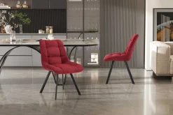 Stuhl Lizzy | 52 x 62 x 89 cm | Rot