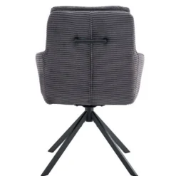 Stuhl Luna | 61 x 67 x 92 cm | Dunkelgrau