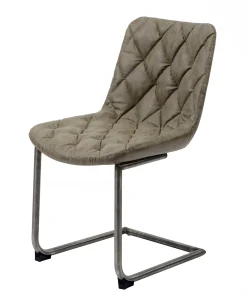 Stuhl Raster Schwenkrahmen - Set von 2 - Wax PU Taupe