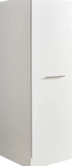 Säulenschrank für Waschmaschine Laundreezy | 50 x 68 x 162 cm | Weiß