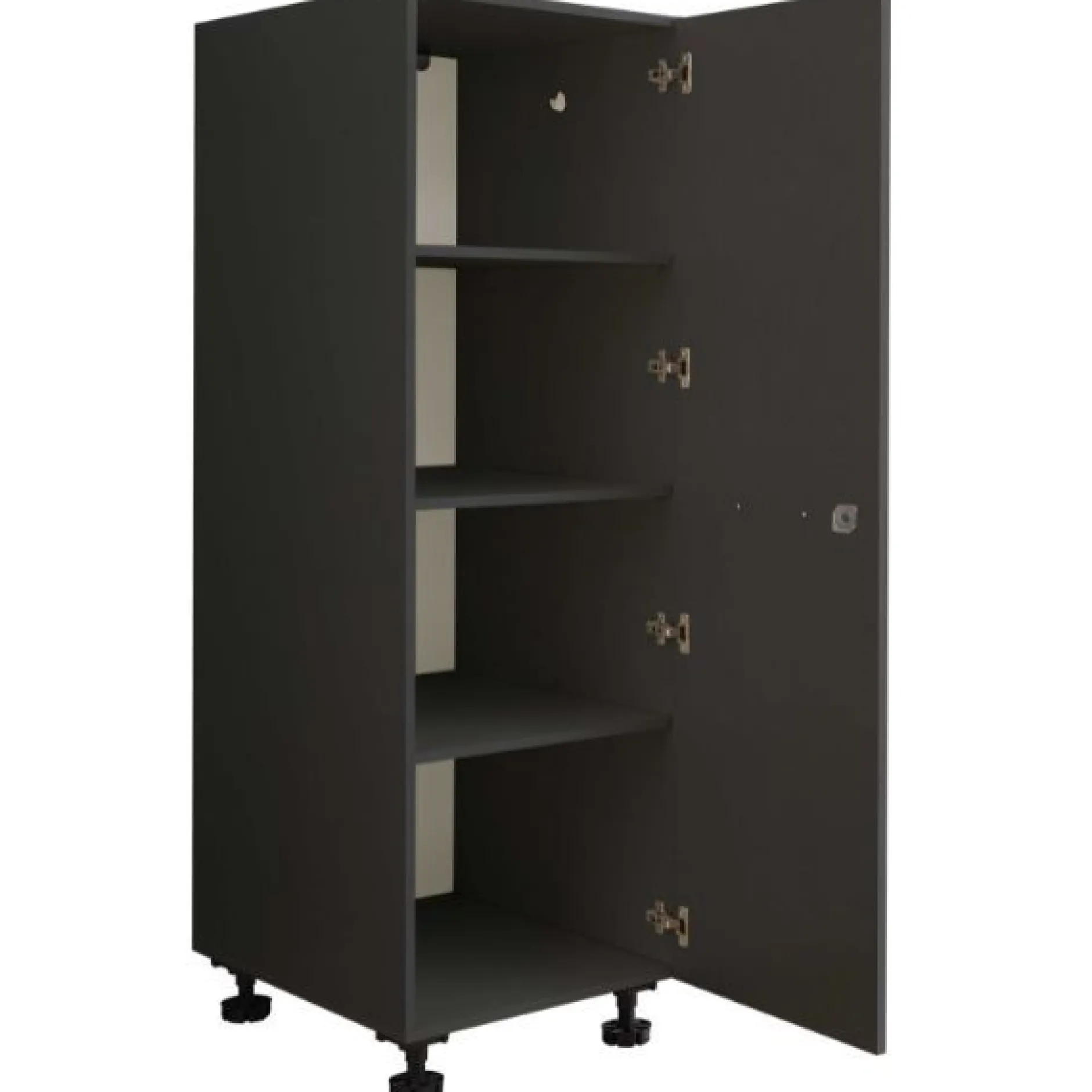Säulenschrank für Waschmaschinenschränke Laundreezy | 50 x 68 x 162 cm | Anthrazit