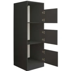 Säulenschrank für Waschmaschinenschränke Laundreezy | 50 x 68 x 162 cm | Anthrazit