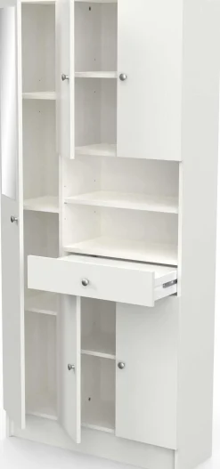 Säulenschrank Imogen-mattweiß