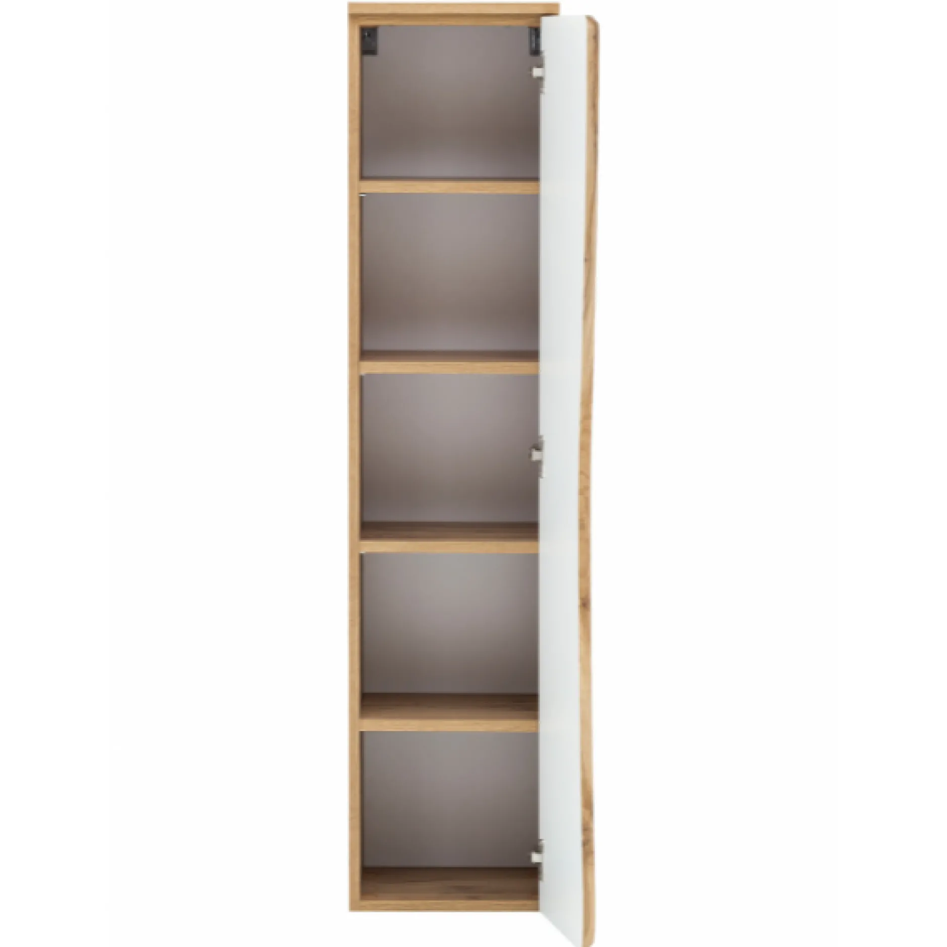 Säulenschrank Karan 37cm 1 Tür - Eiche