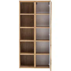 Säulenschrank Karan 60cm 1 Tür - Eiche