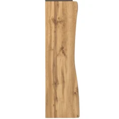 Säulenschrank Karan 37cm 1 Tür - Eiche/anthrazit