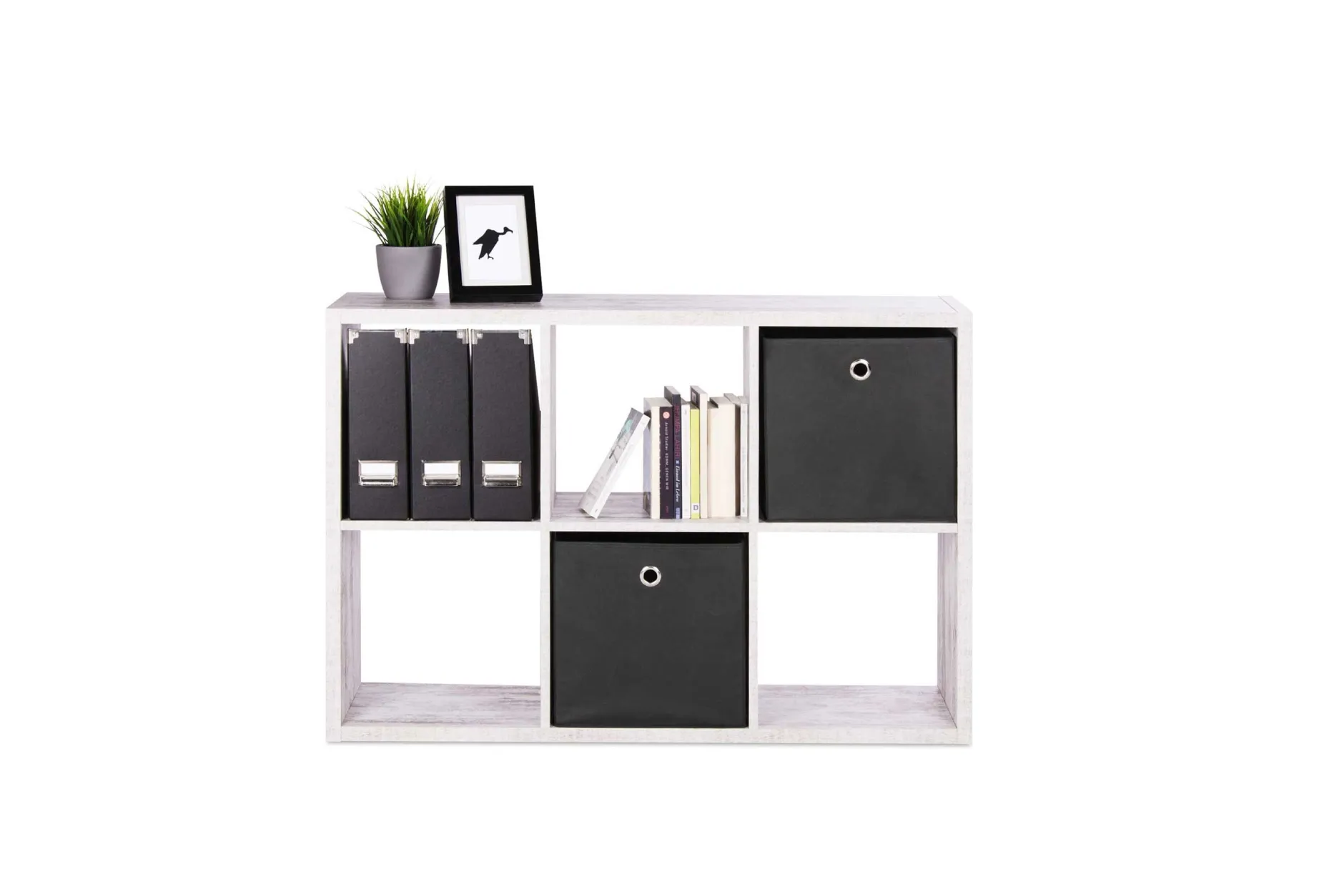 Säulenschrank Max 6 Fächer - fresco