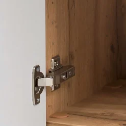 Säulenschrank Pisca 40cm 1 Schublade und 2 Türen - Eiche