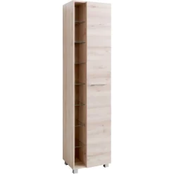 Säulenschrank Portofino | 45 x 35 x 180 cm | Beech Oak Design
