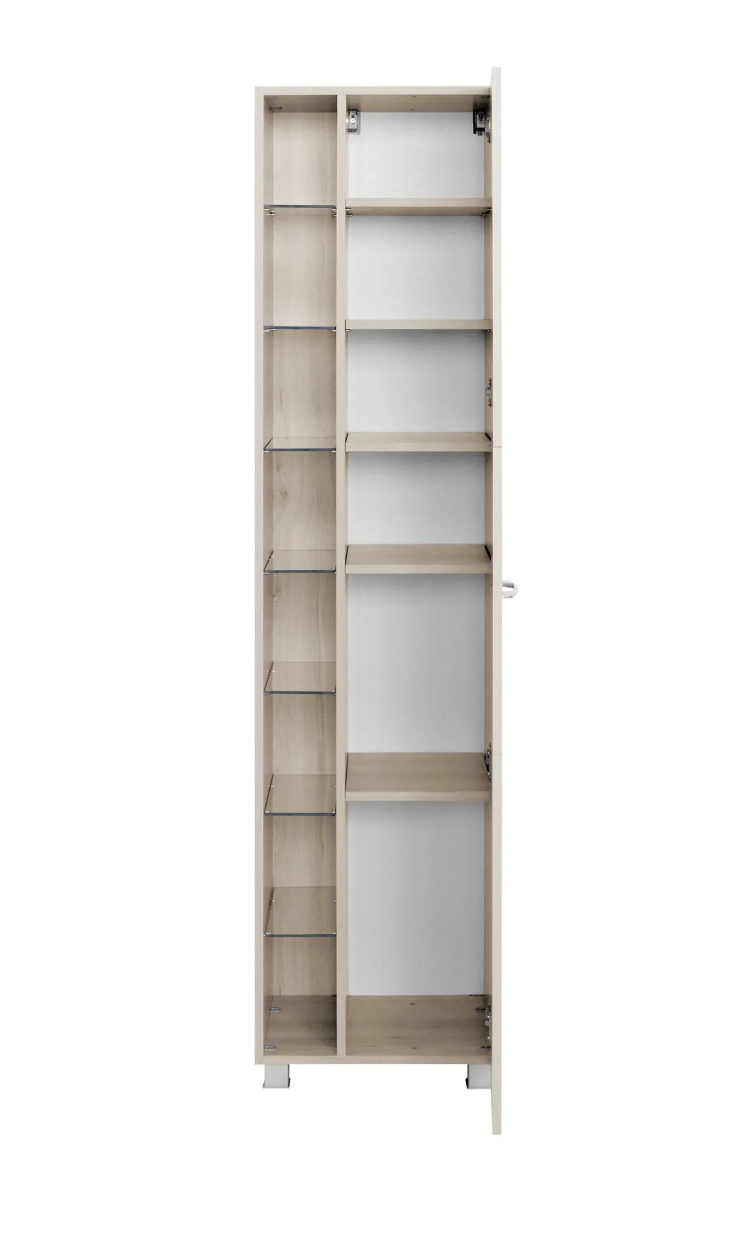 Säulenschrank Portofino | 45 x 35 x 180 cm | Beech Oak Design
